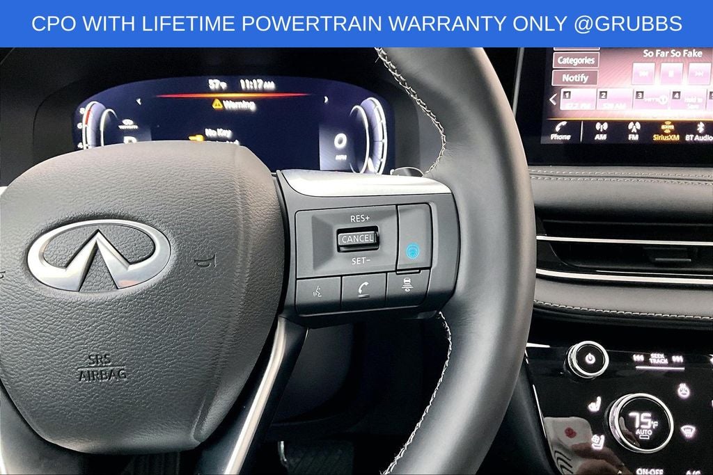 2025 INFINITI QX60 Sensory