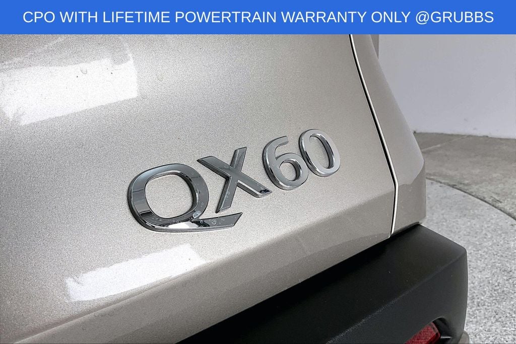 2025 INFINITI QX60 Sensory