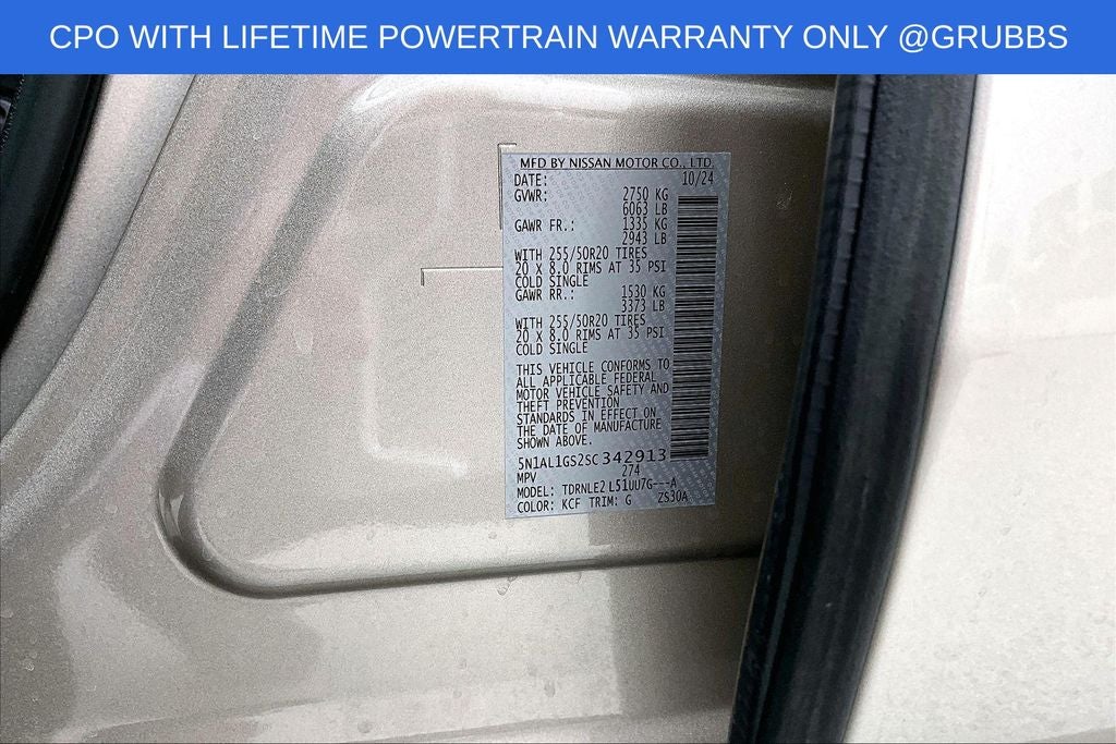 2025 INFINITI QX60 Sensory