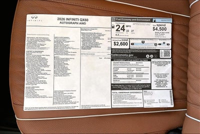 2026 INFINITI QX60 Autograph