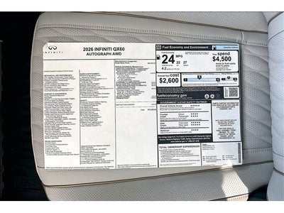 2026 INFINITI QX60 Autograph