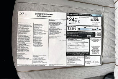 2026 INFINITI QX60 Autograph