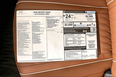2026 INFINITI QX60 Autograph