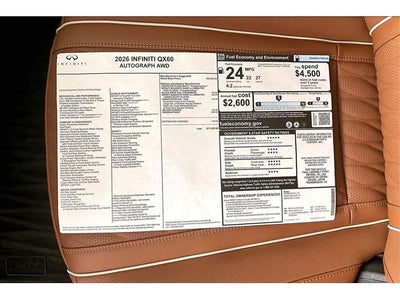 2026 INFINITI QX60 Autograph