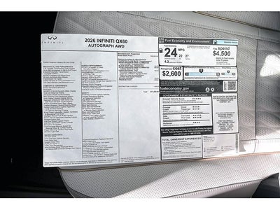 2026 INFINITI QX60 Autograph