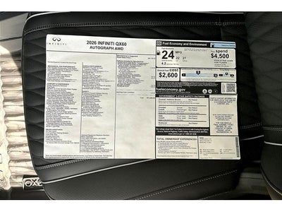 2026 INFINITI QX60 Autograph