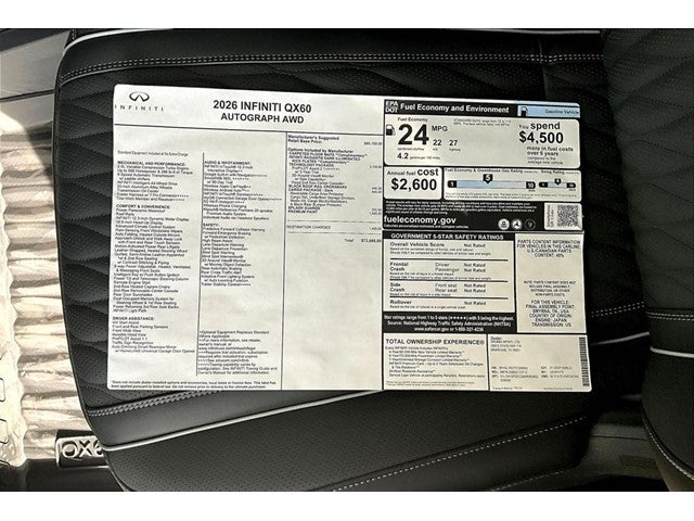 2026 INFINITI QX60 Autograph