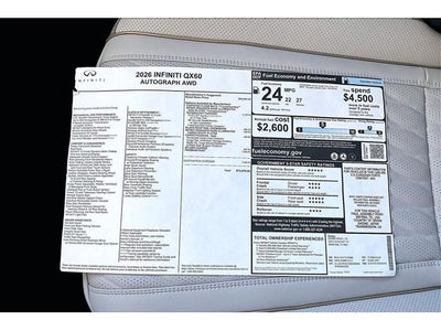 2026 INFINITI QX60 Autograph