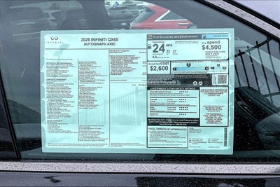 2026 INFINITI QX60 Autograph