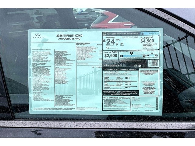 2026 INFINITI QX60 Autograph