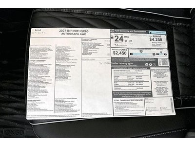 2027 INFINITI QX60 Autograph