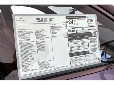 2027 INFINITI QX60 Autograph