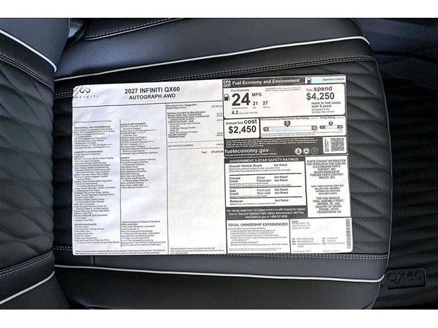 2027 INFINITI QX60 Autograph