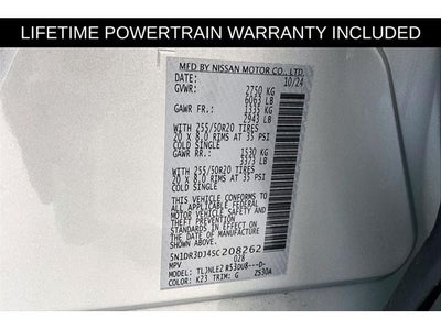 2025 Nissan Pathfinder Platinum