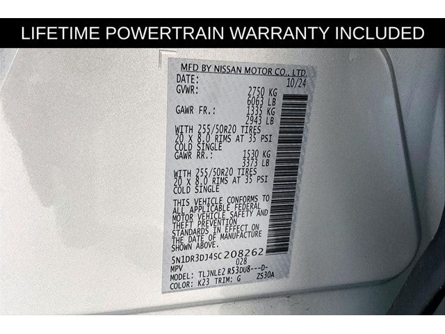 2025 Nissan Pathfinder Platinum