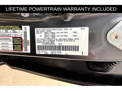 2025 Toyota Tundra SR