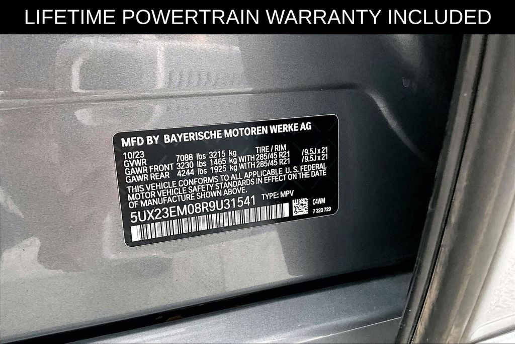 2024 BMW X7 xDrive40i