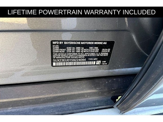 2025 BMW X5 xDrive40i