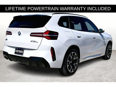 2025 BMW X3 30 xDrive M Sport