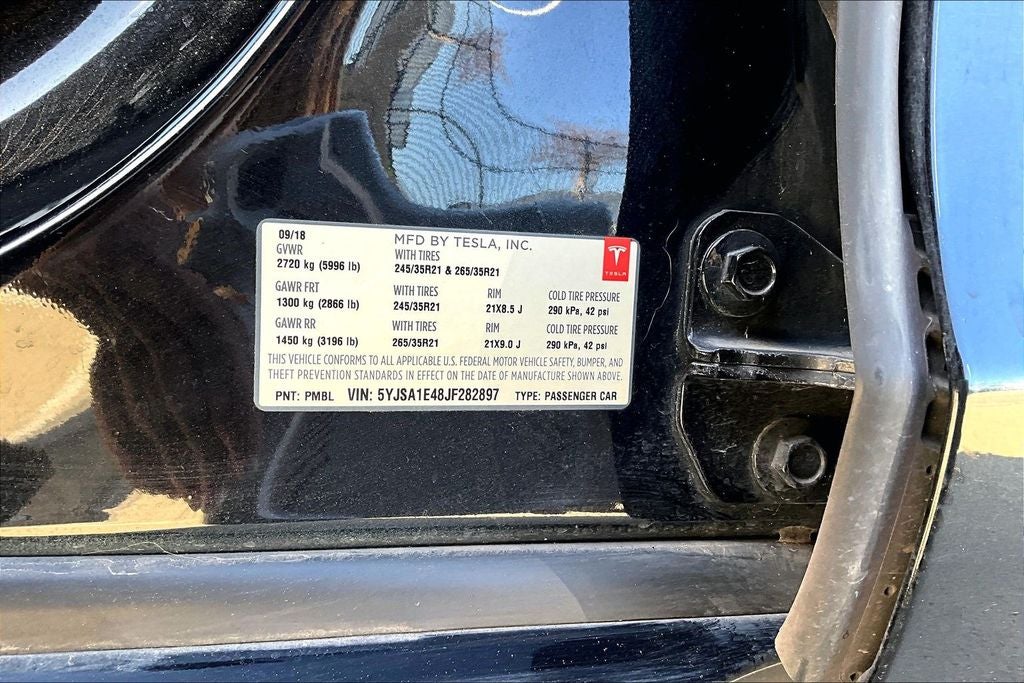 2018 Tesla Model S P100D