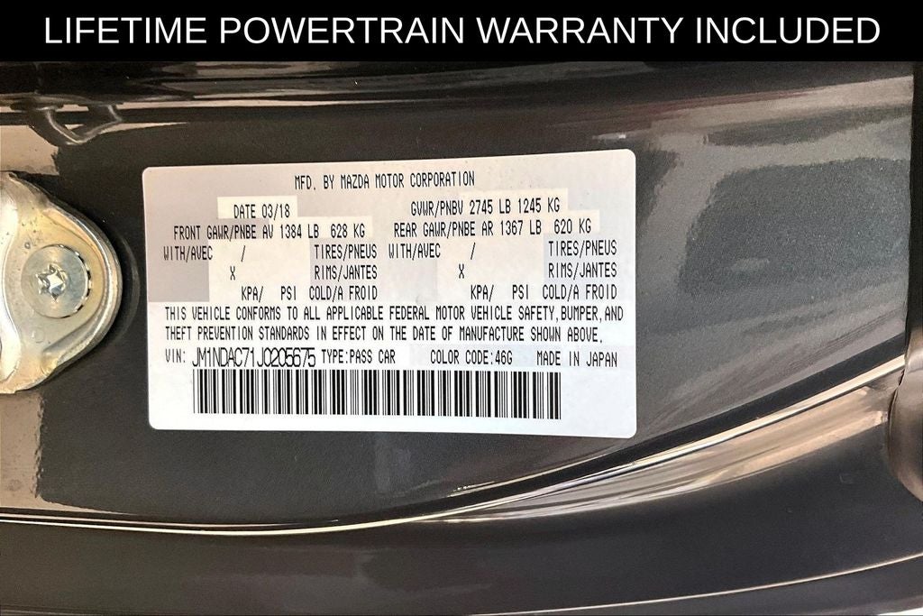 2018 Mazda Mazda Miata Club
