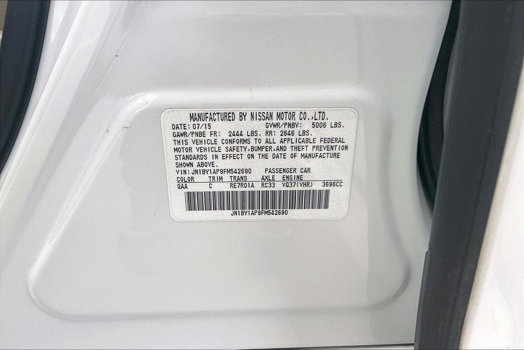 2015 INFINITI Q70 3.7