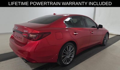 2021 INFINITI Q50 Red Sport 400