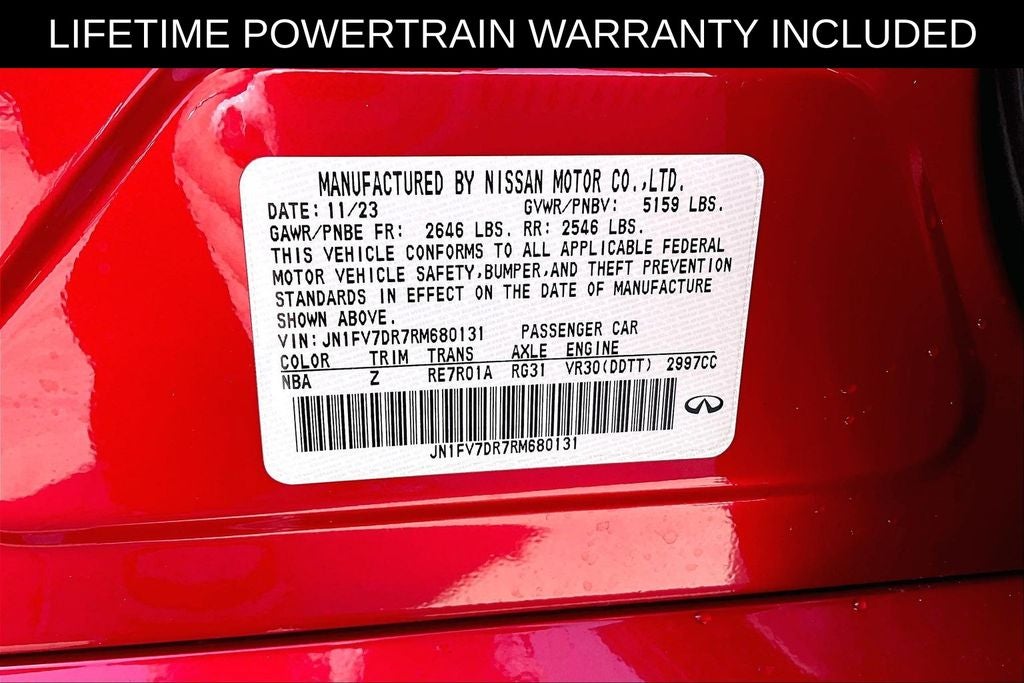 2024 INFINITI Q50 Red Sport 400