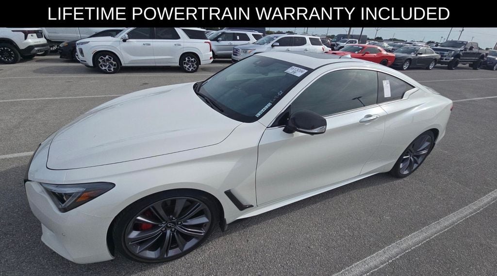 2022 INFINITI Q60 Red Sport 400