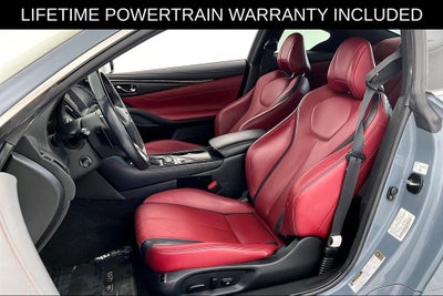 2022 INFINITI Q60 Red Sport 400