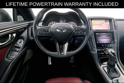 2022 INFINITI Q60 Red Sport 400