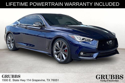 2022 INFINITI Q60 Red Sport 400