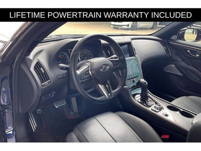 2022 INFINITI Q60 Red Sport 400