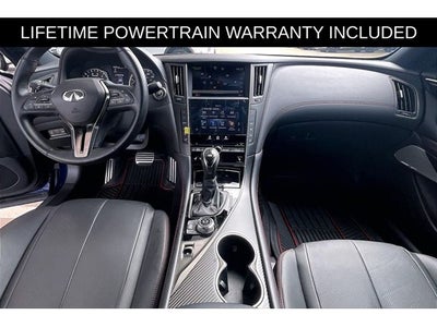 2022 INFINITI Q60 Red Sport 400