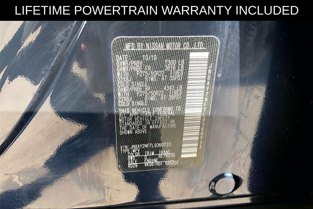 2020 Nissan Armada Platinum