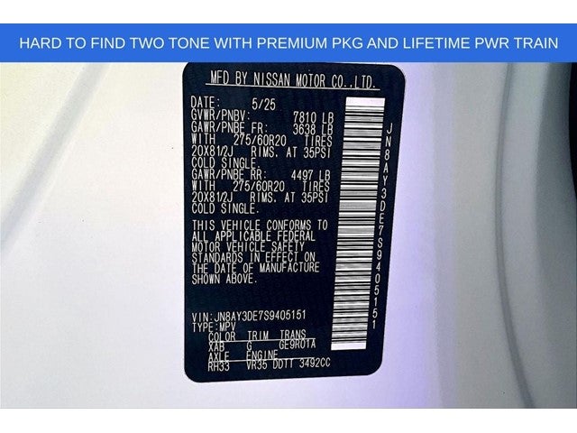 2025 Nissan Armada PRO-4X