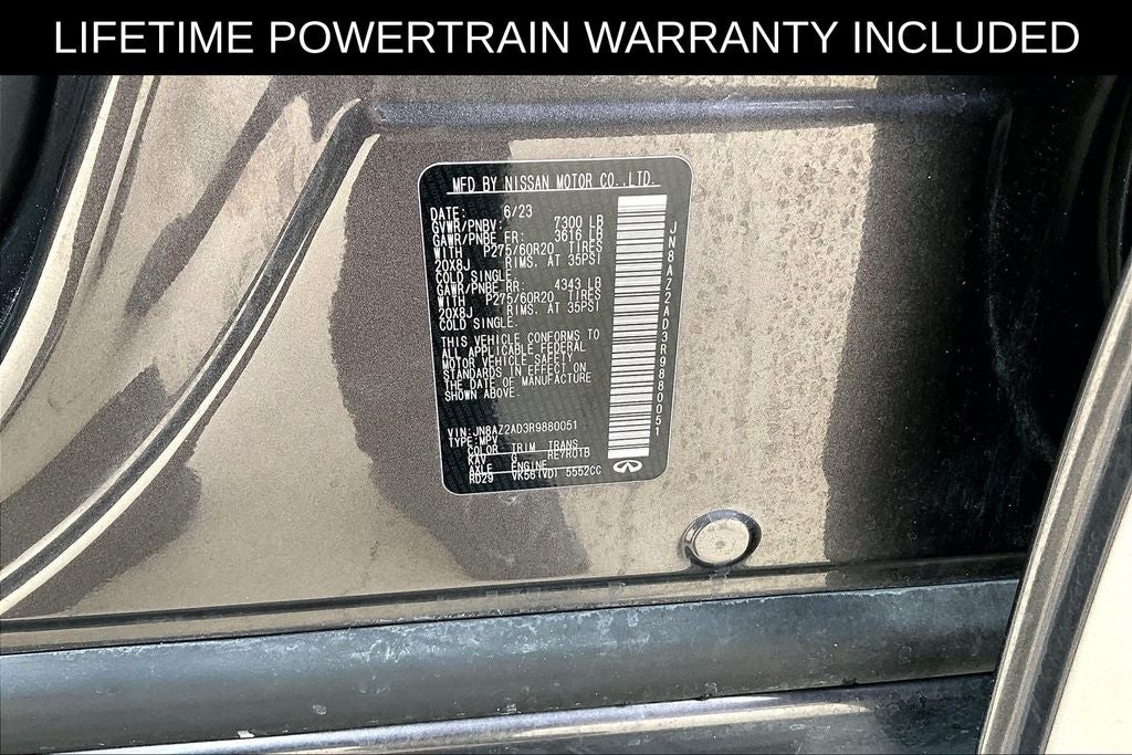 2024 INFINITI QX80 LUXE