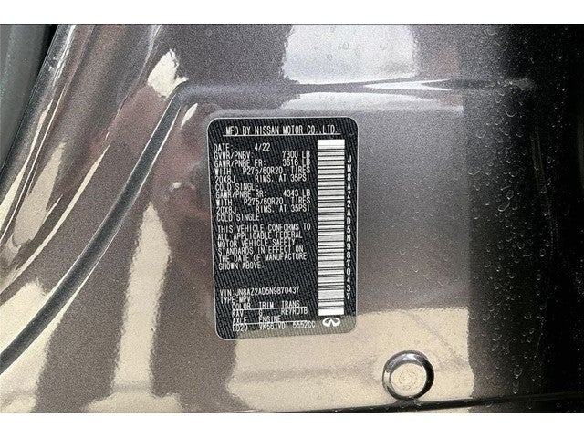 2022 INFINITI QX80 LUXE