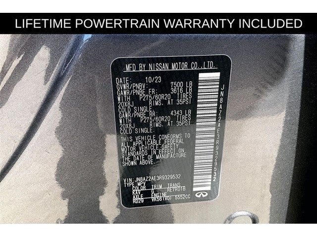 2024 INFINITI QX80 LUXE