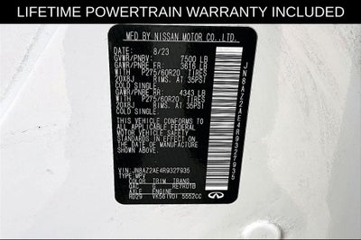 2024 INFINITI QX80 LUXE