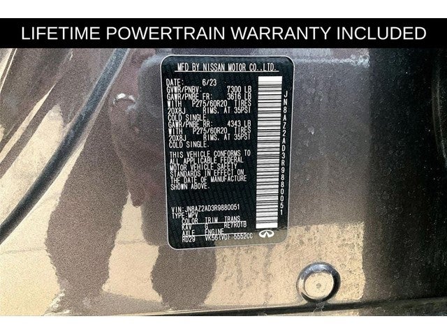 2024 INFINITI QX80 LUXE