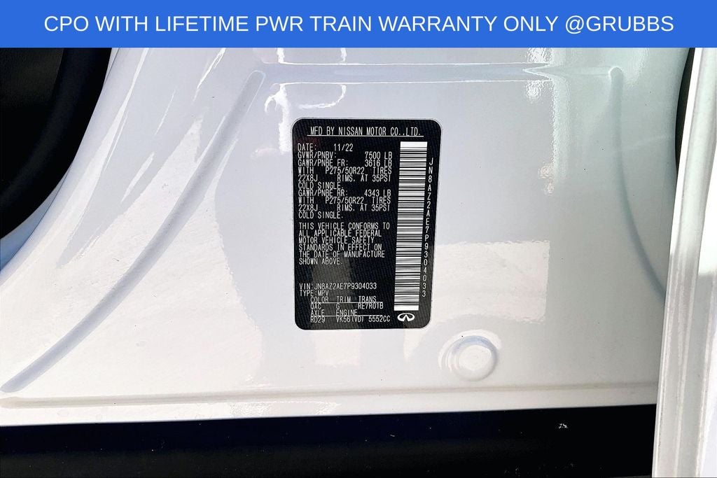 2023 INFINITI QX80 Premium Select