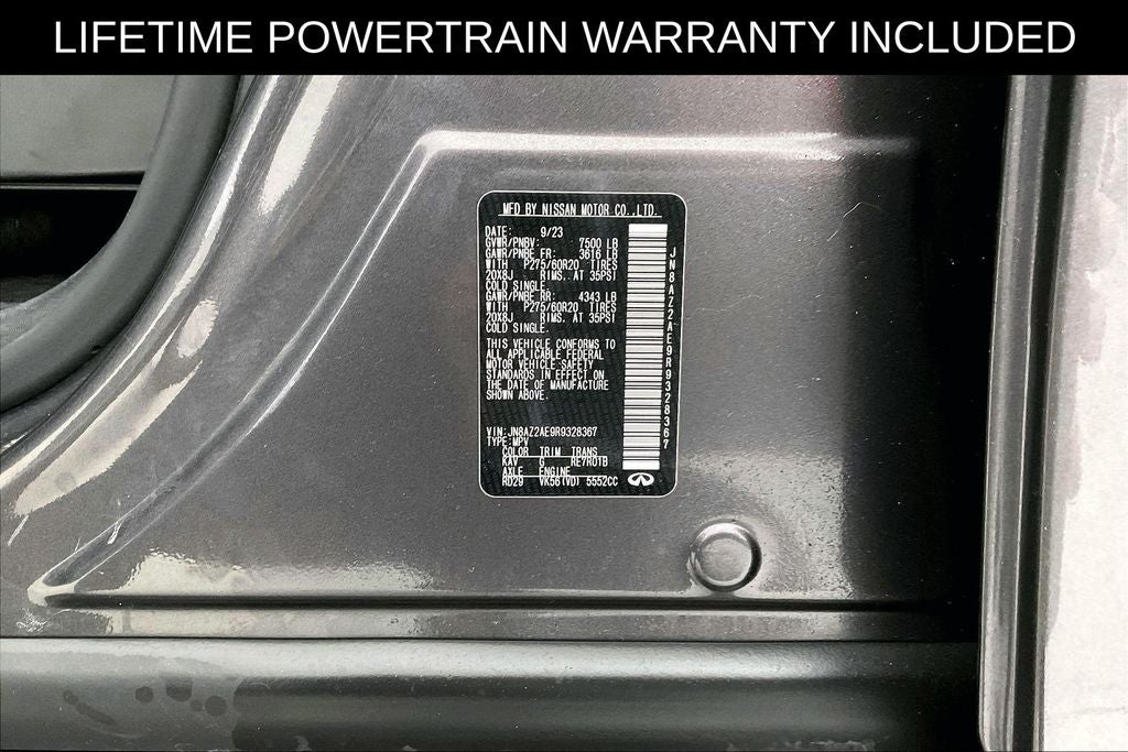 2024 INFINITI QX80 LUXE