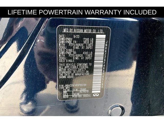 2024 INFINITI QX80 LUXE