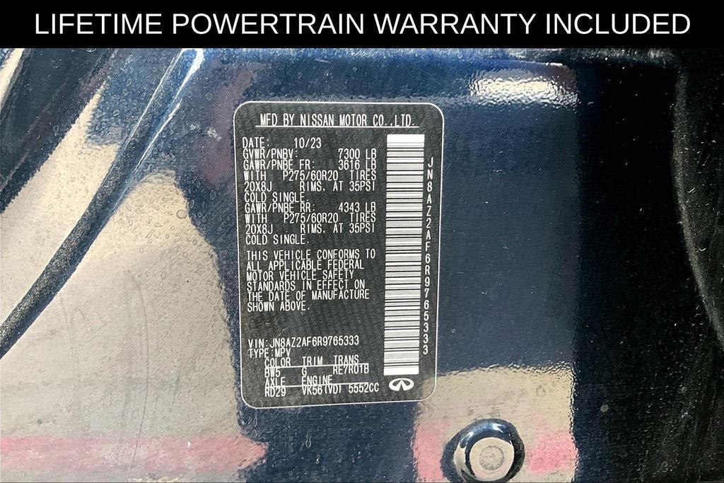 2024 INFINITI QX80 LUXE