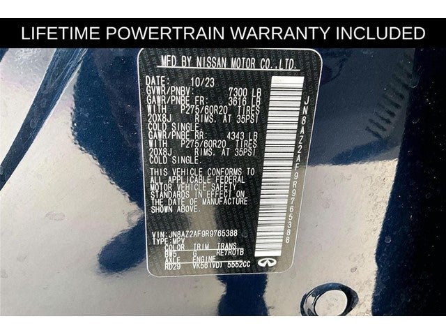 2024 INFINITI QX80 LUXE