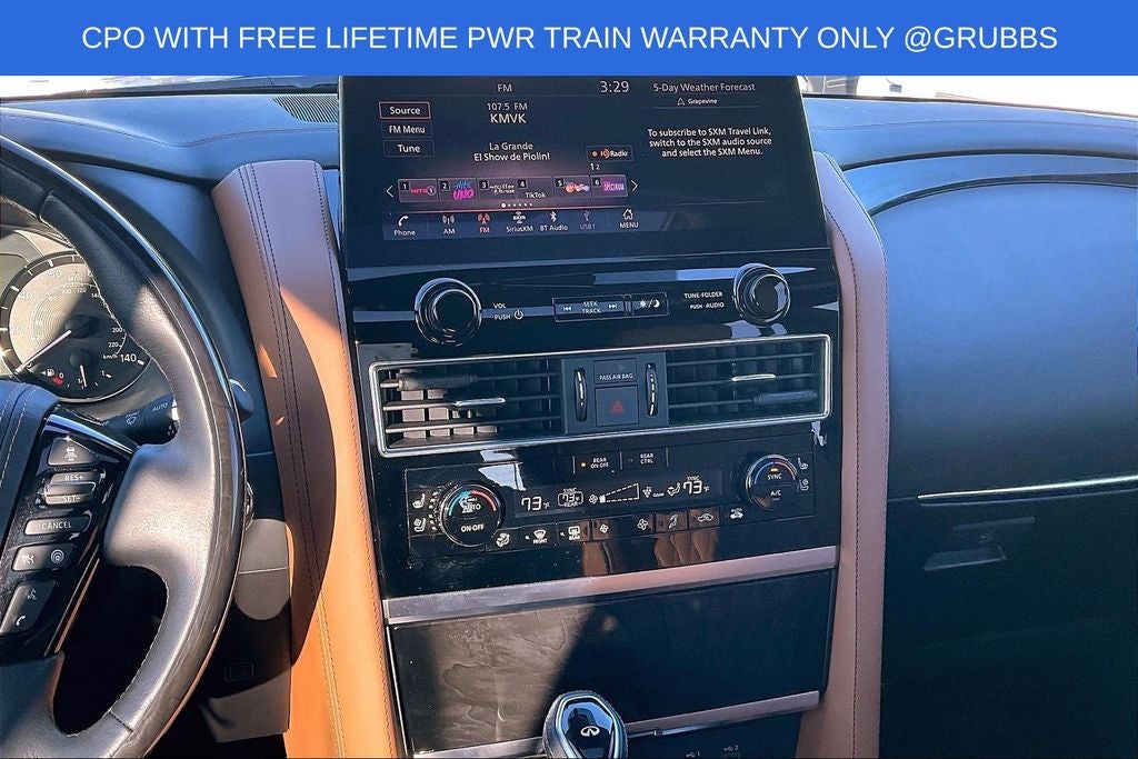 2024 INFINITI QX80 Sensory