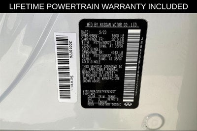 2024 INFINITI QX80 Sensory