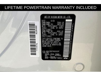 2024 INFINITI QX80 Sensory