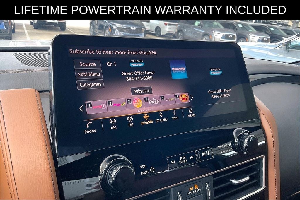 2024 INFINITI QX80 Sensory